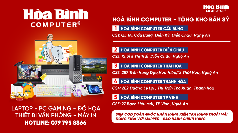 Các địa chỉ mua laptop tốt nhất