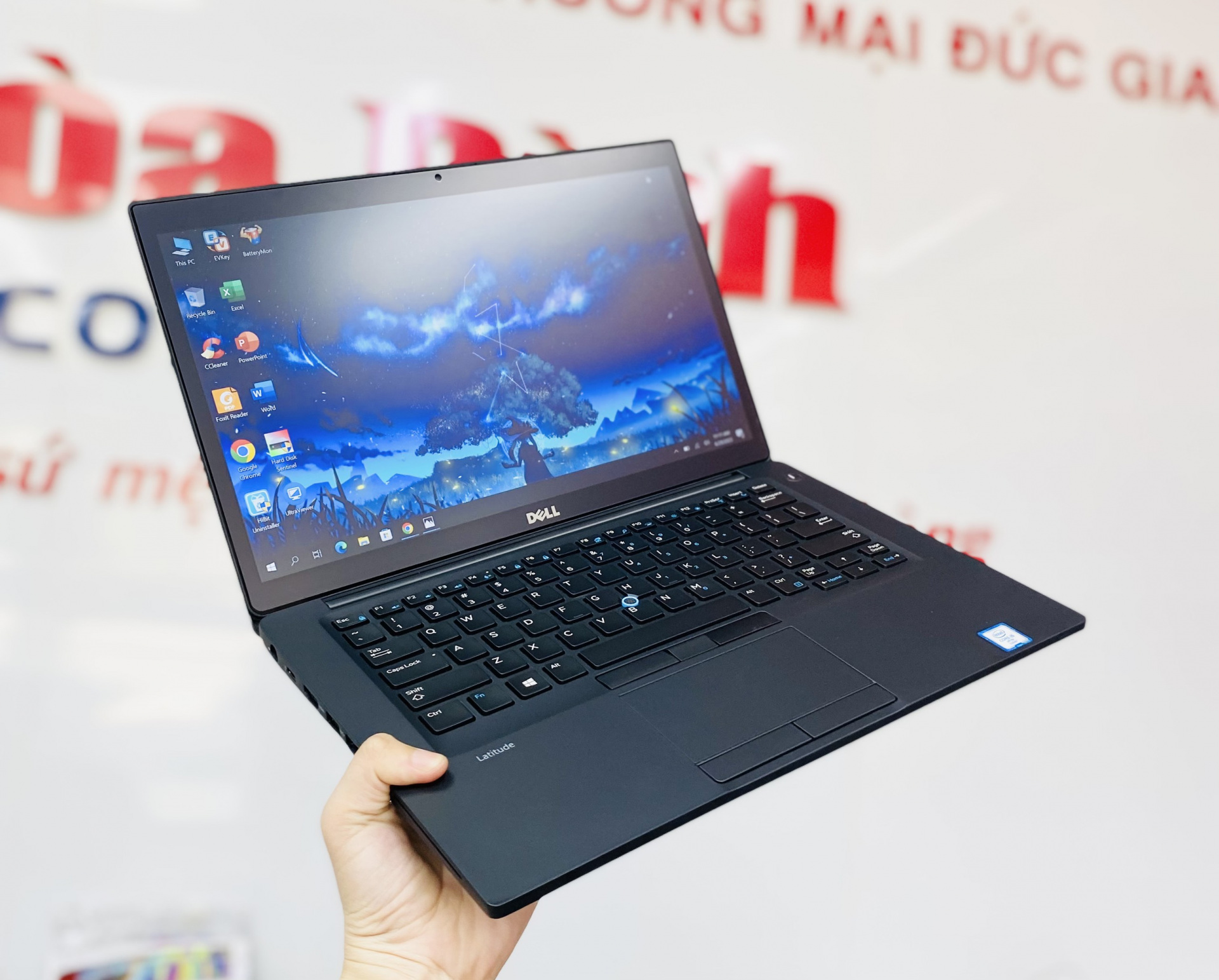 dell latitude 7480 hiện thị