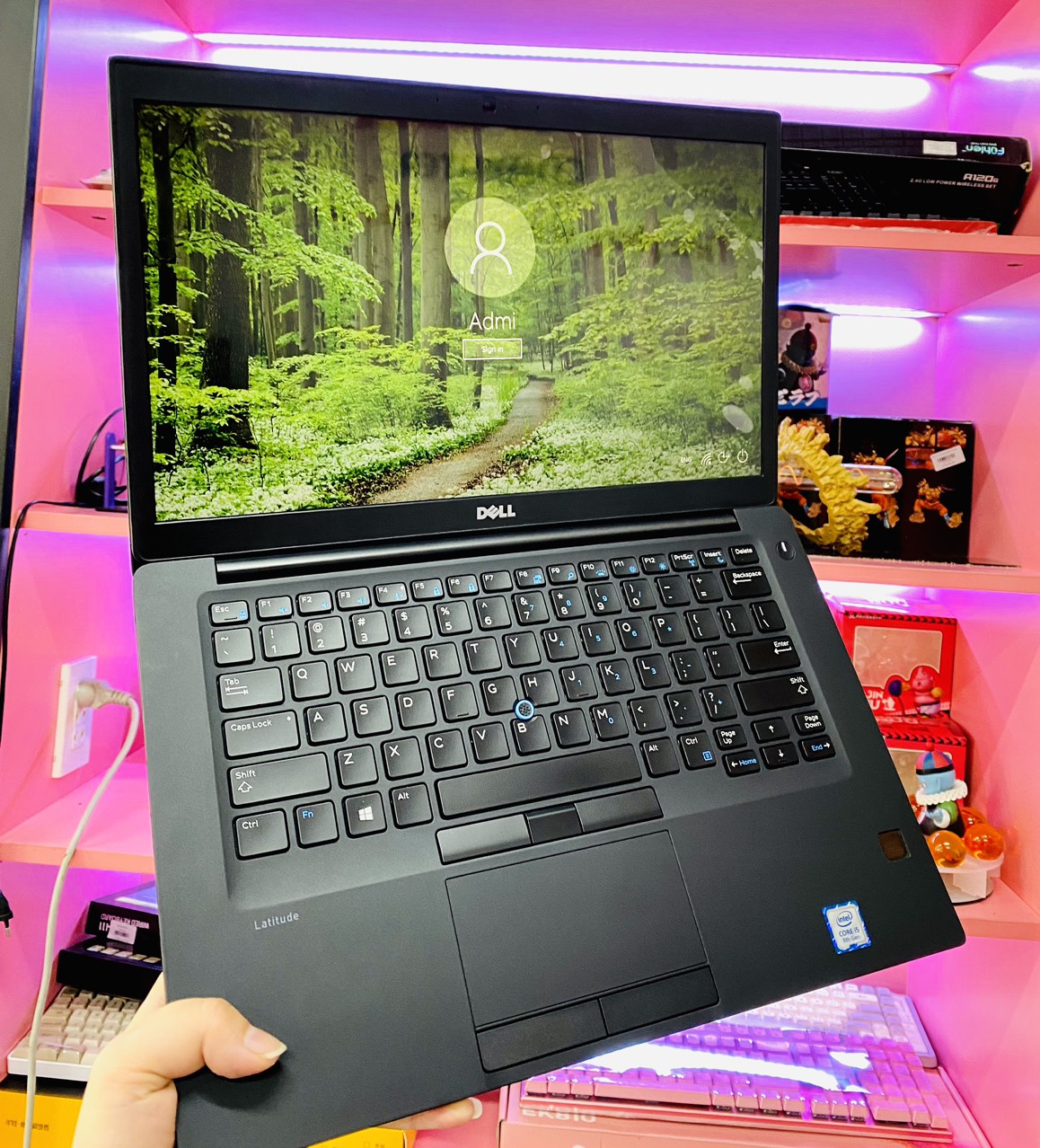 Review Dell latitude 7490 i5-8350u cũ giá rẻ tại Đức Phổ