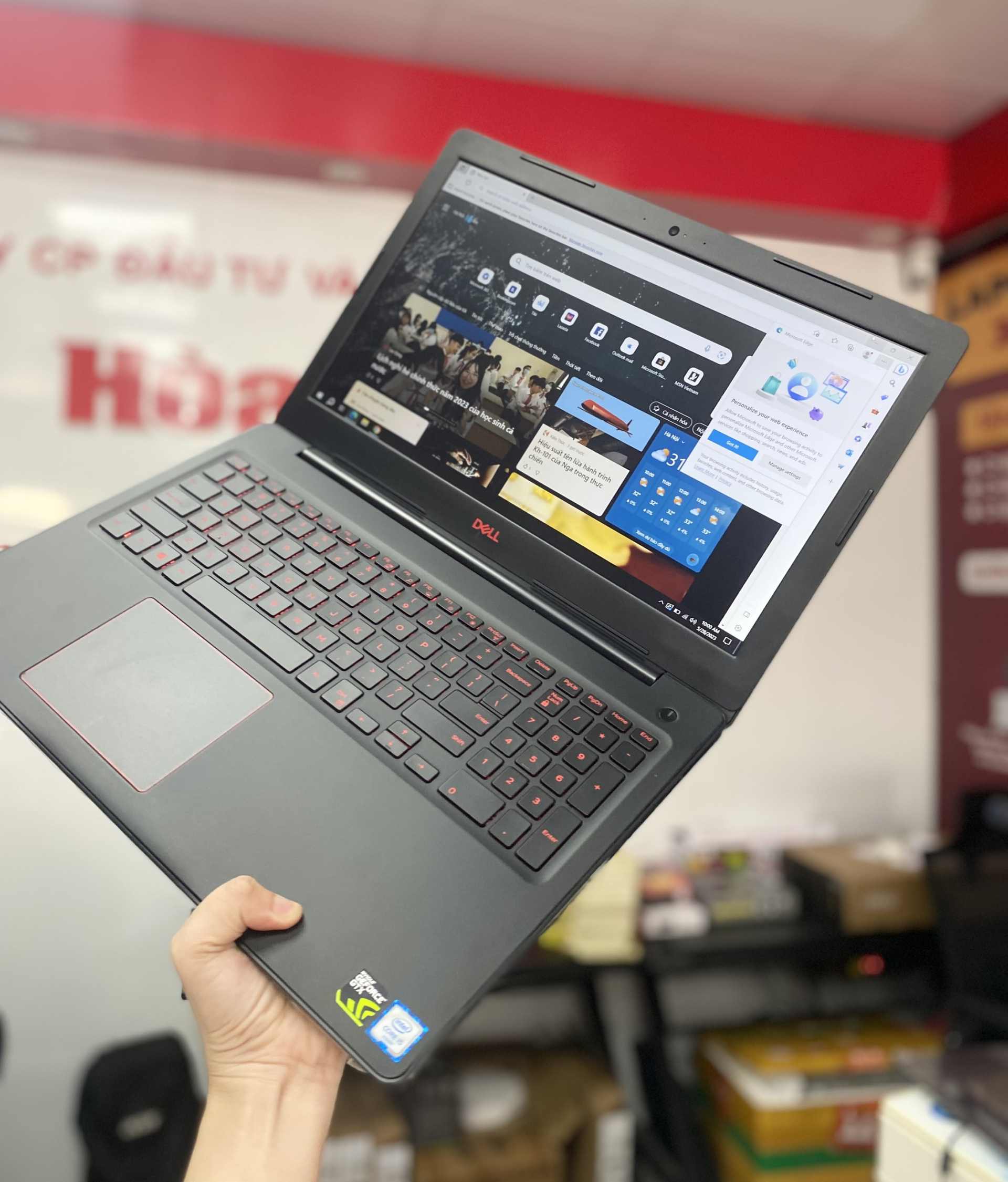 laptop dell core i5 cũ gaming