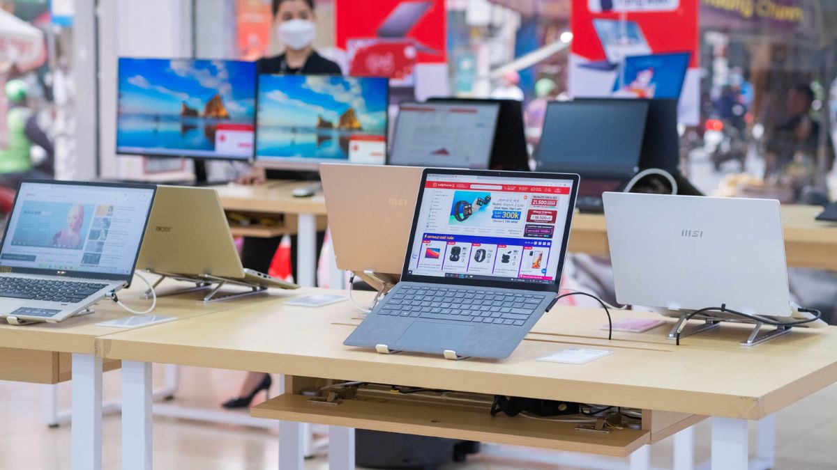 thu mua đa dạng laptop