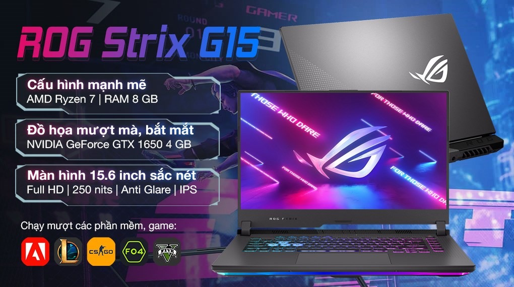 thông số kỹ thuật asus gaming rog strix R7