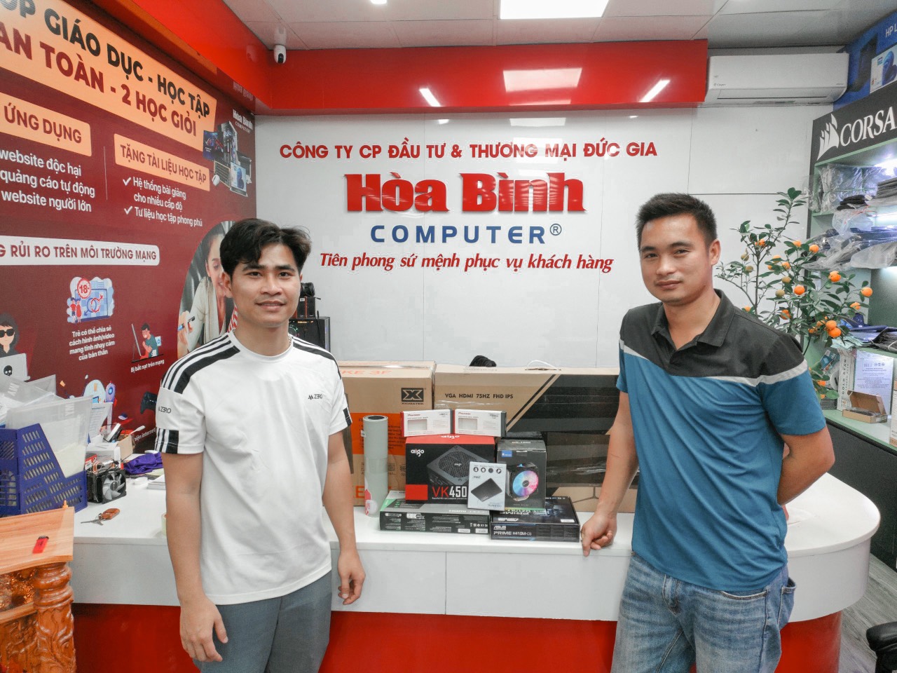 Thu cũ đổi mới pc uy tín và hậu mãi vượt bậc tại Hòa Bình Computer