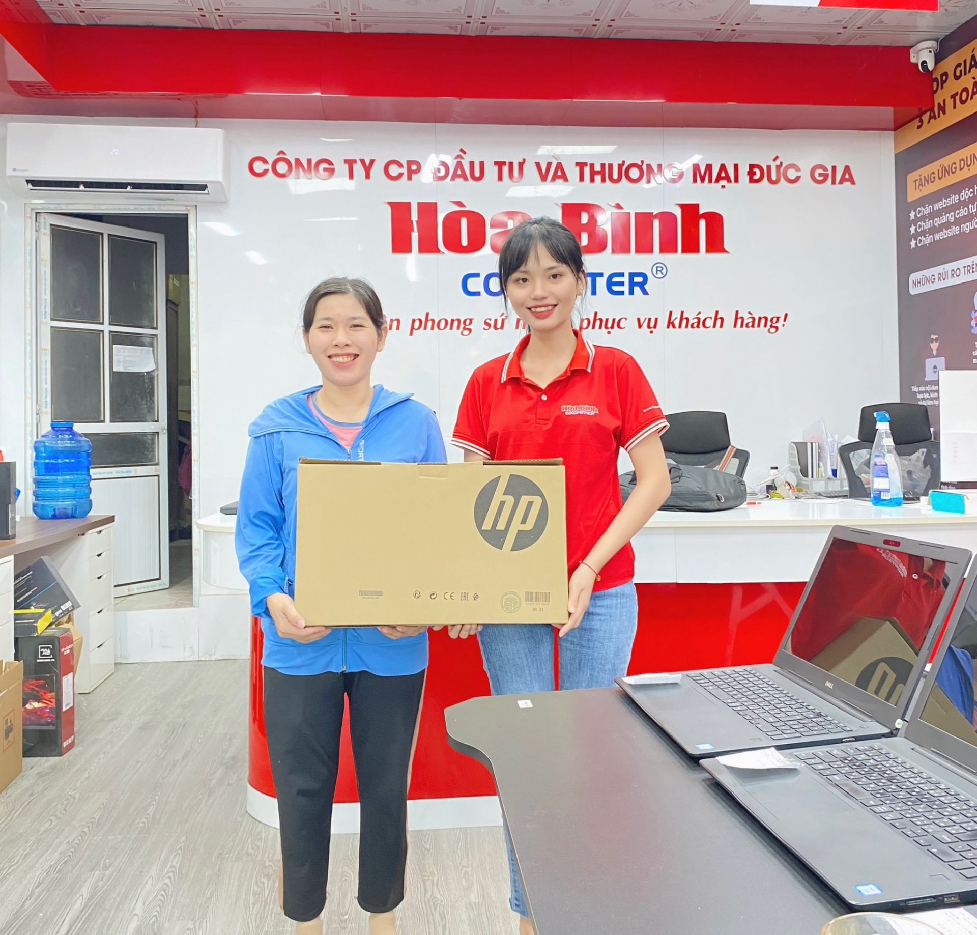 Mua laptop tại Hòa Bình Computer