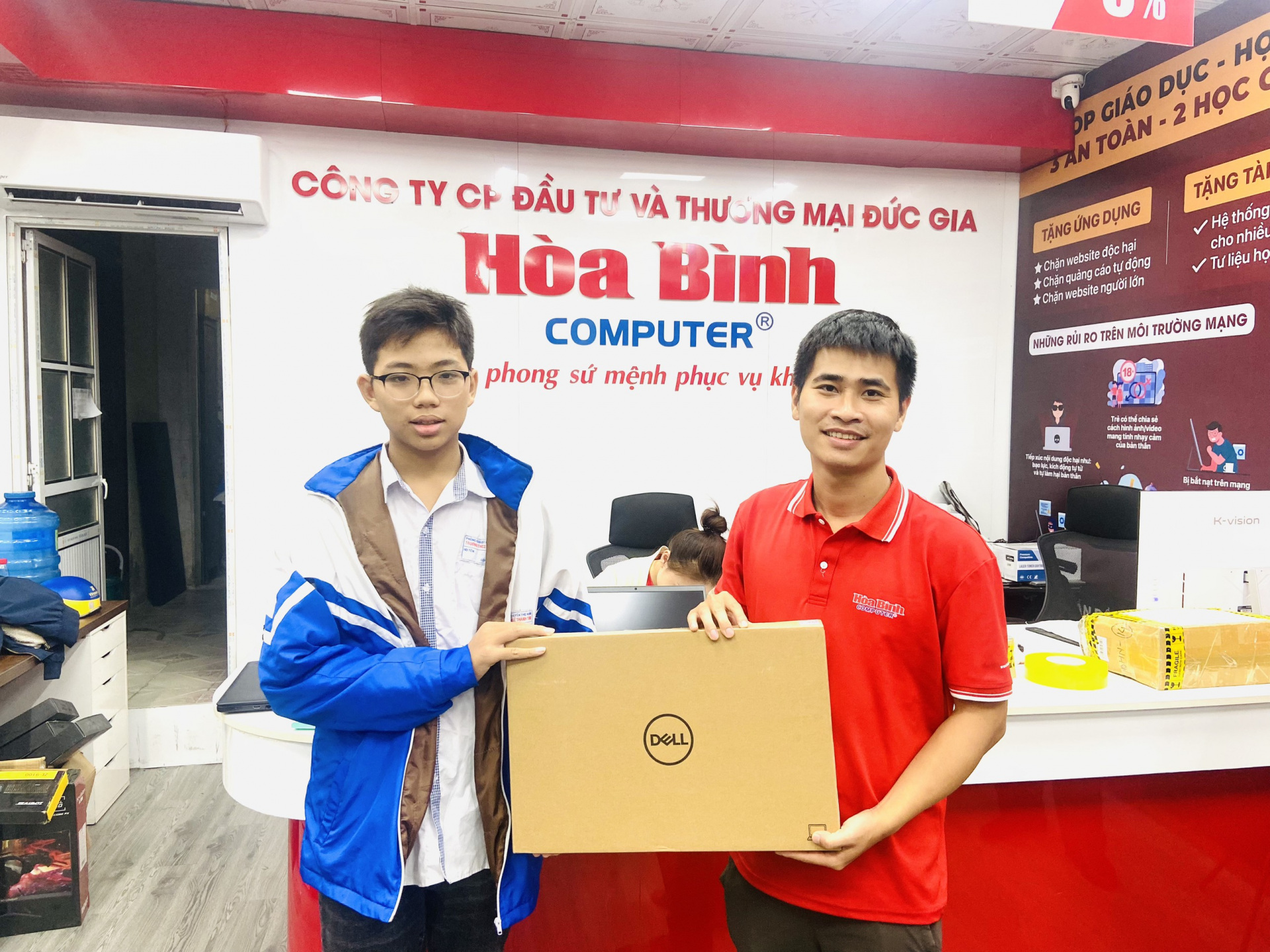 Mua laptop Dell giá rẻ và chất lượng tại Hòa Bình Computer